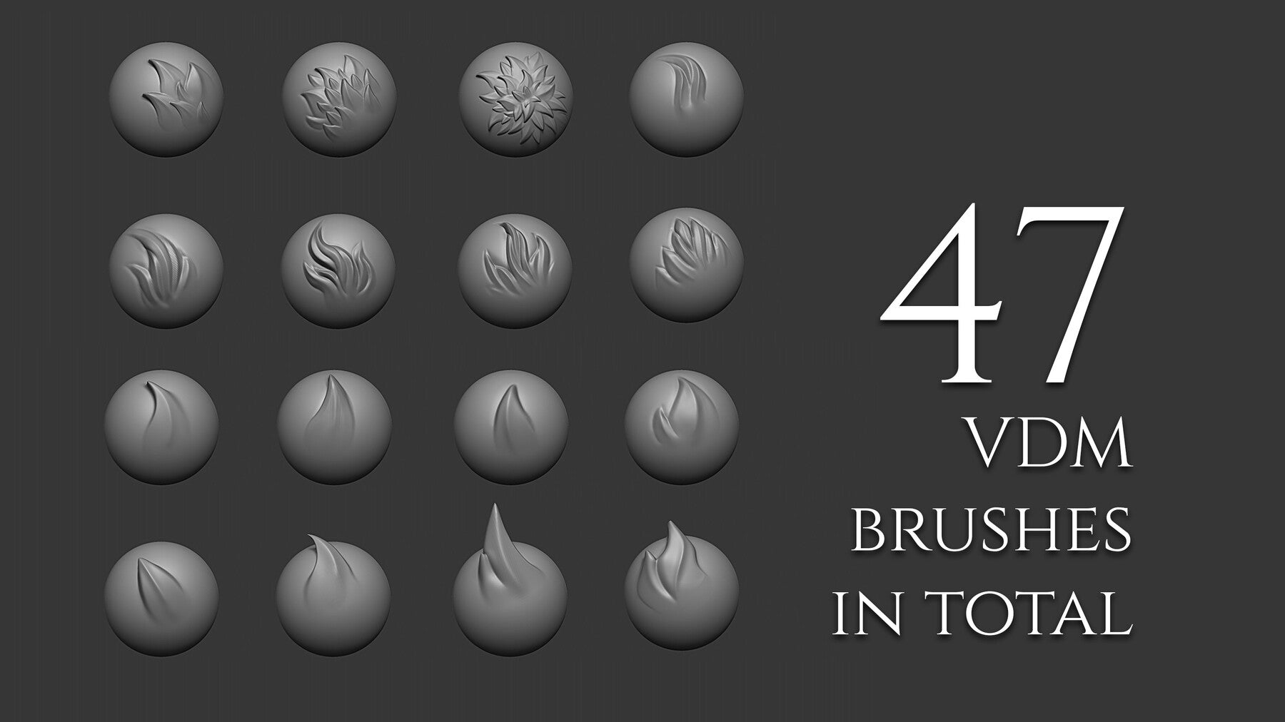 47 VDM Fur Brushes Pack