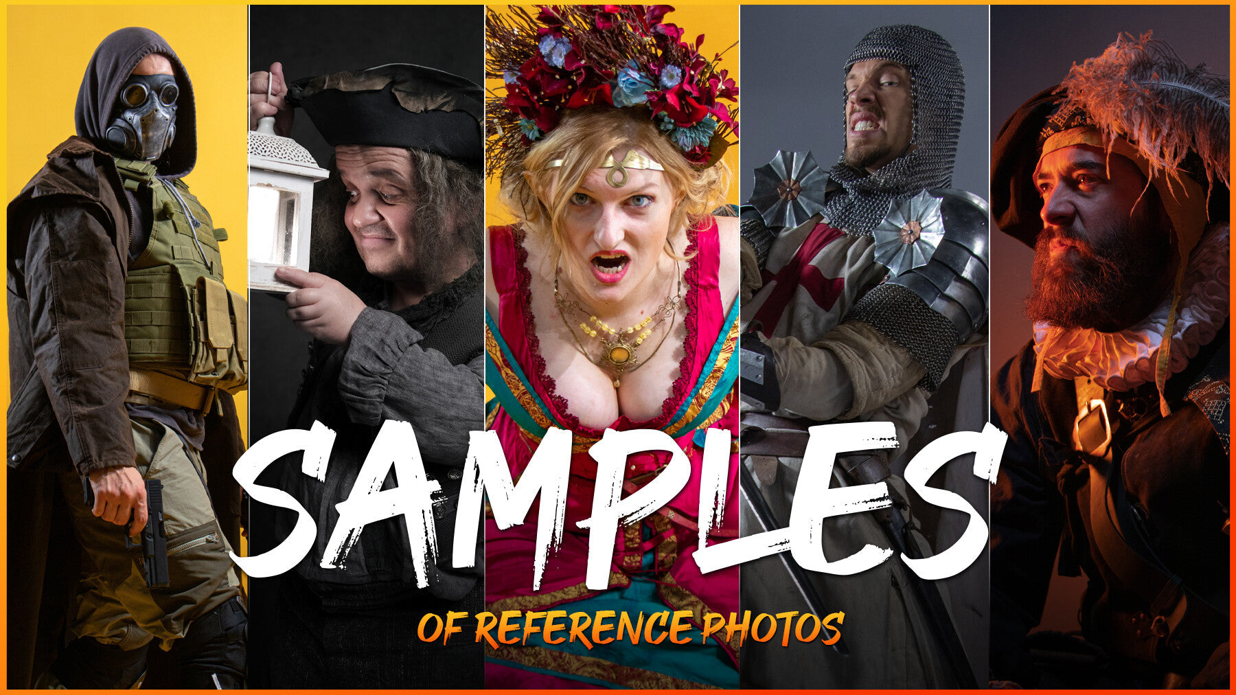 SAMPLES- MEGA REFERENCE PHOTO PACK- 1064 JPEGs