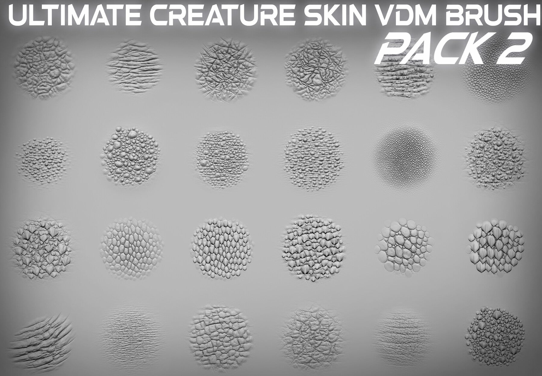 Ultimate Creature Skin, Bumps, Wrinkles VDM *PACK 2*