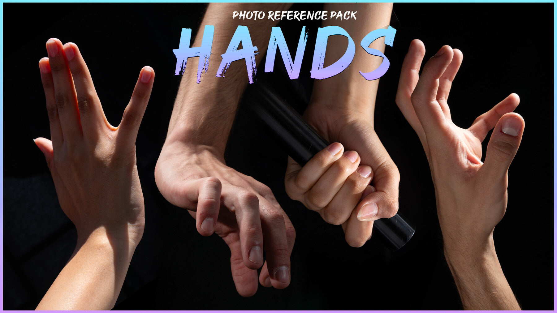 Hands- Photo Reference Pack For Artists 587 JPEGs