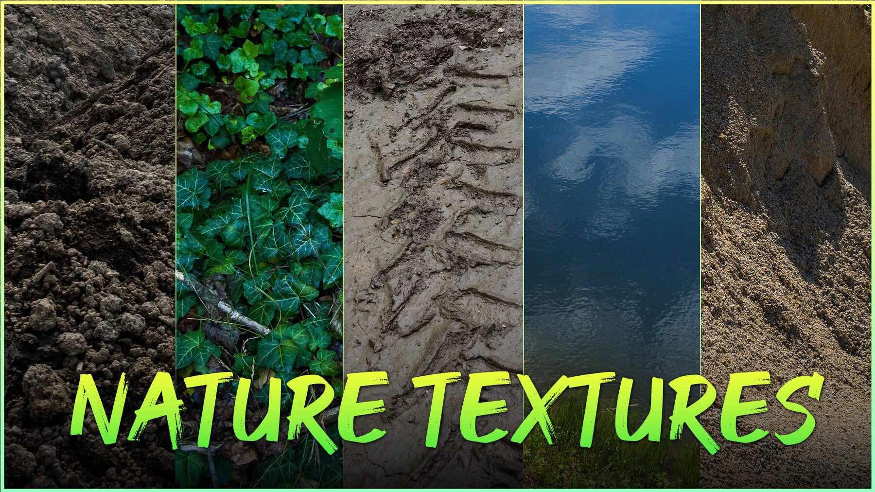 Nature Textures- Photo Reference Pack For Artists 695 JPEGs