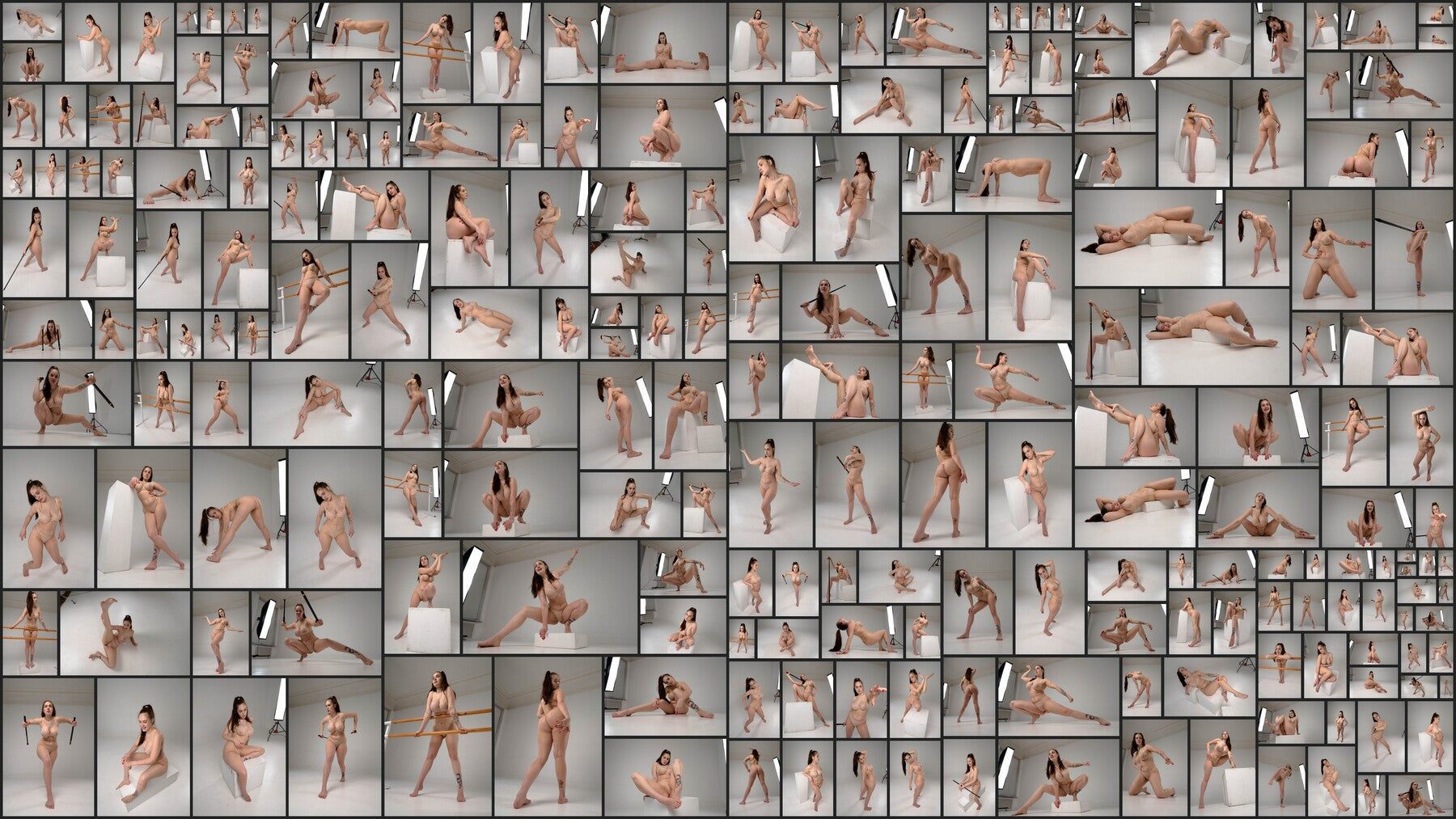 550+ Wide-Angle Female Poses for Sketching and Anatomy Study