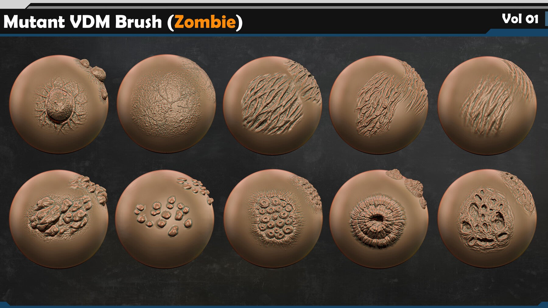 Mutant VDM Brush (Zombie) Vol 01