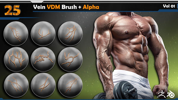 Vein VDM Brush /Alpha Vol 01