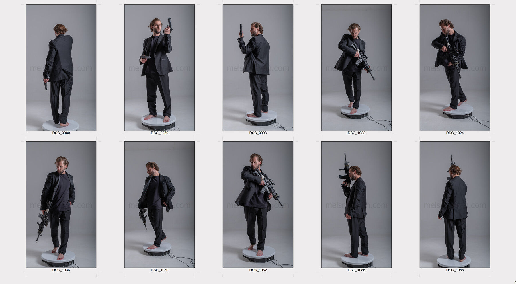 John Wick Combat Shooting and Fighting Poses [750+ Reference Images]