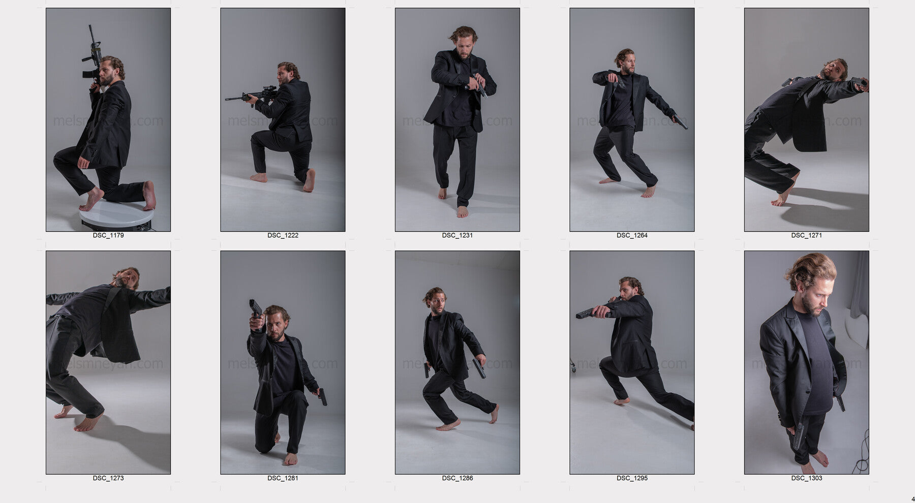 John Wick Combat Shooting and Fighting Poses [750+ Reference Images]