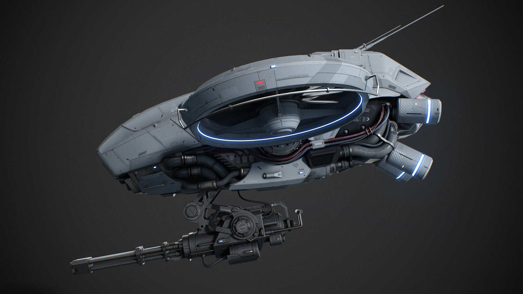 Sci-Fi Vehicle Series-Drone 02-PBR