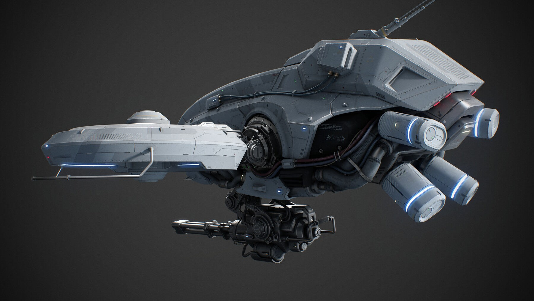 Sci-Fi Vehicle Series-Drone 02-PBR