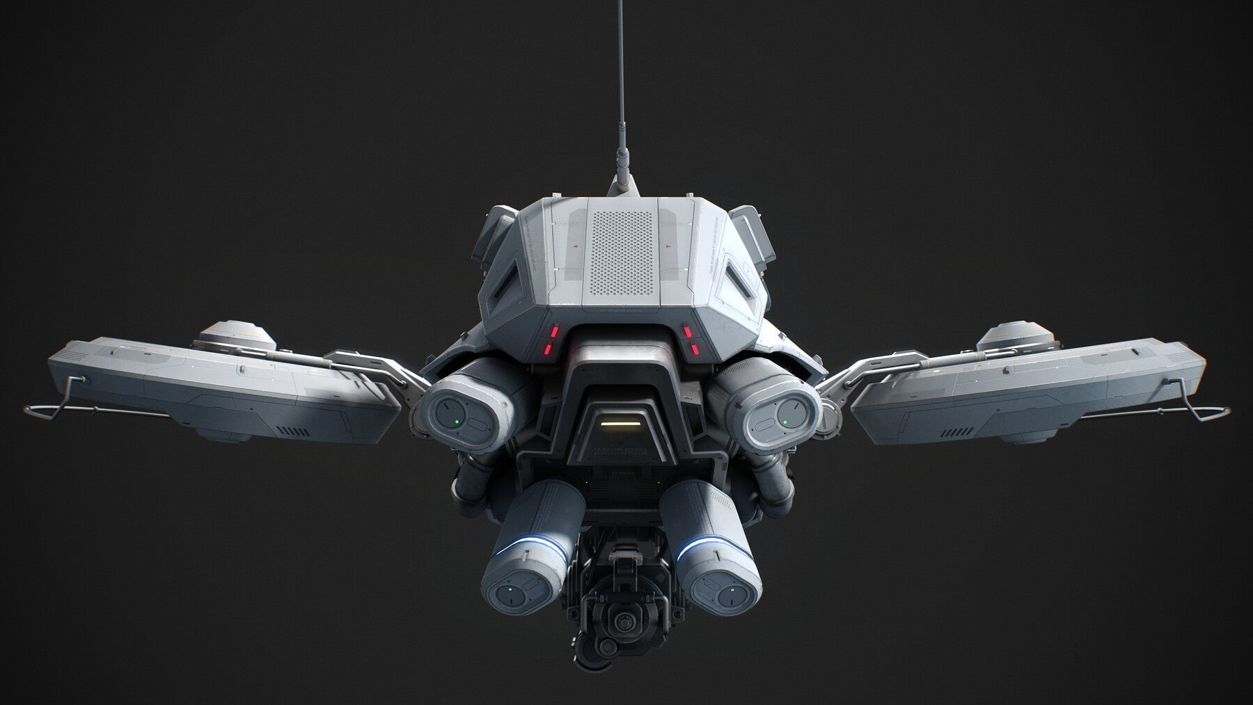 Sci-Fi Vehicle Series-Drone 02-PBR