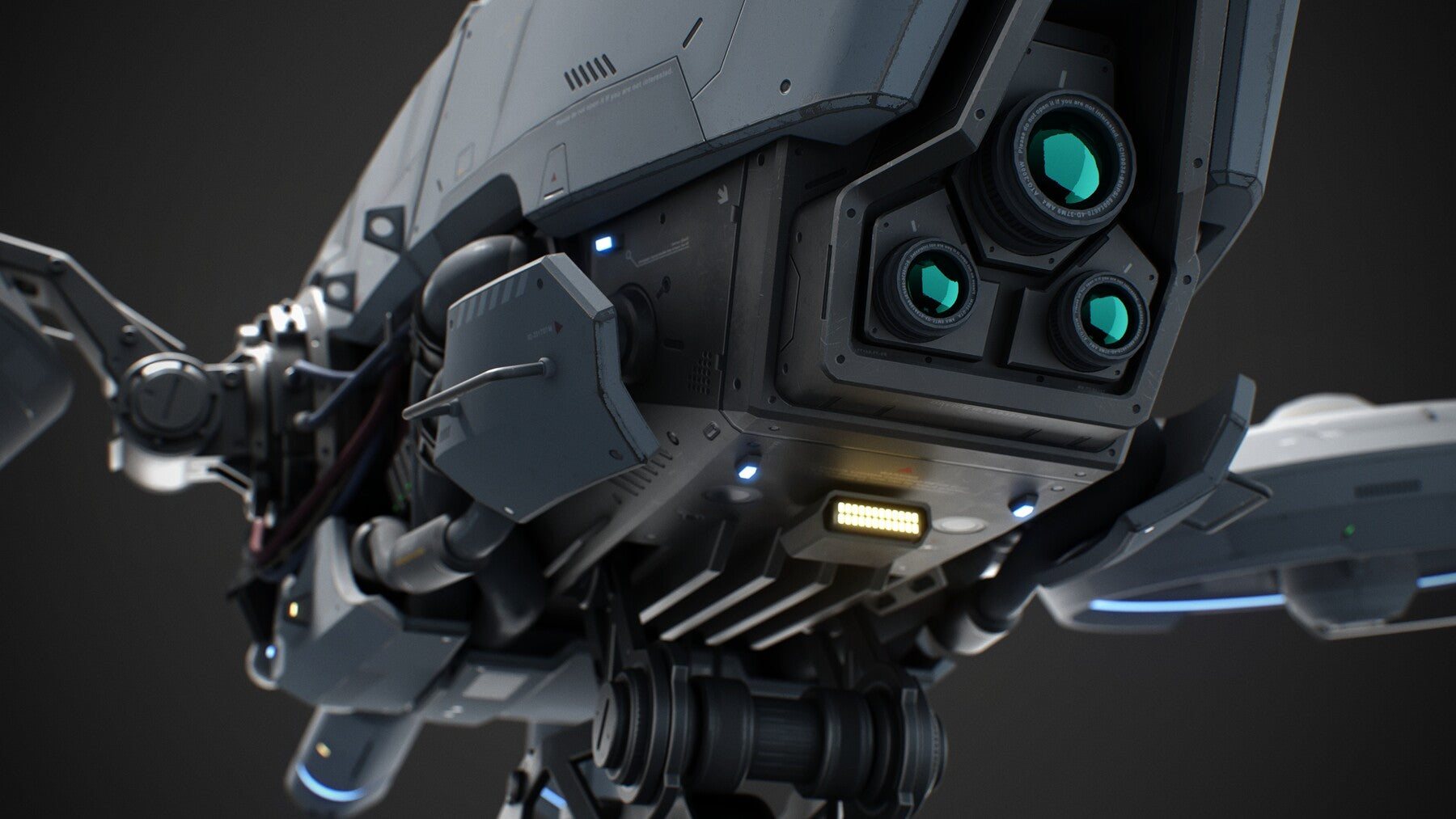 Sci-Fi Vehicle Series-Drone 02-PBR