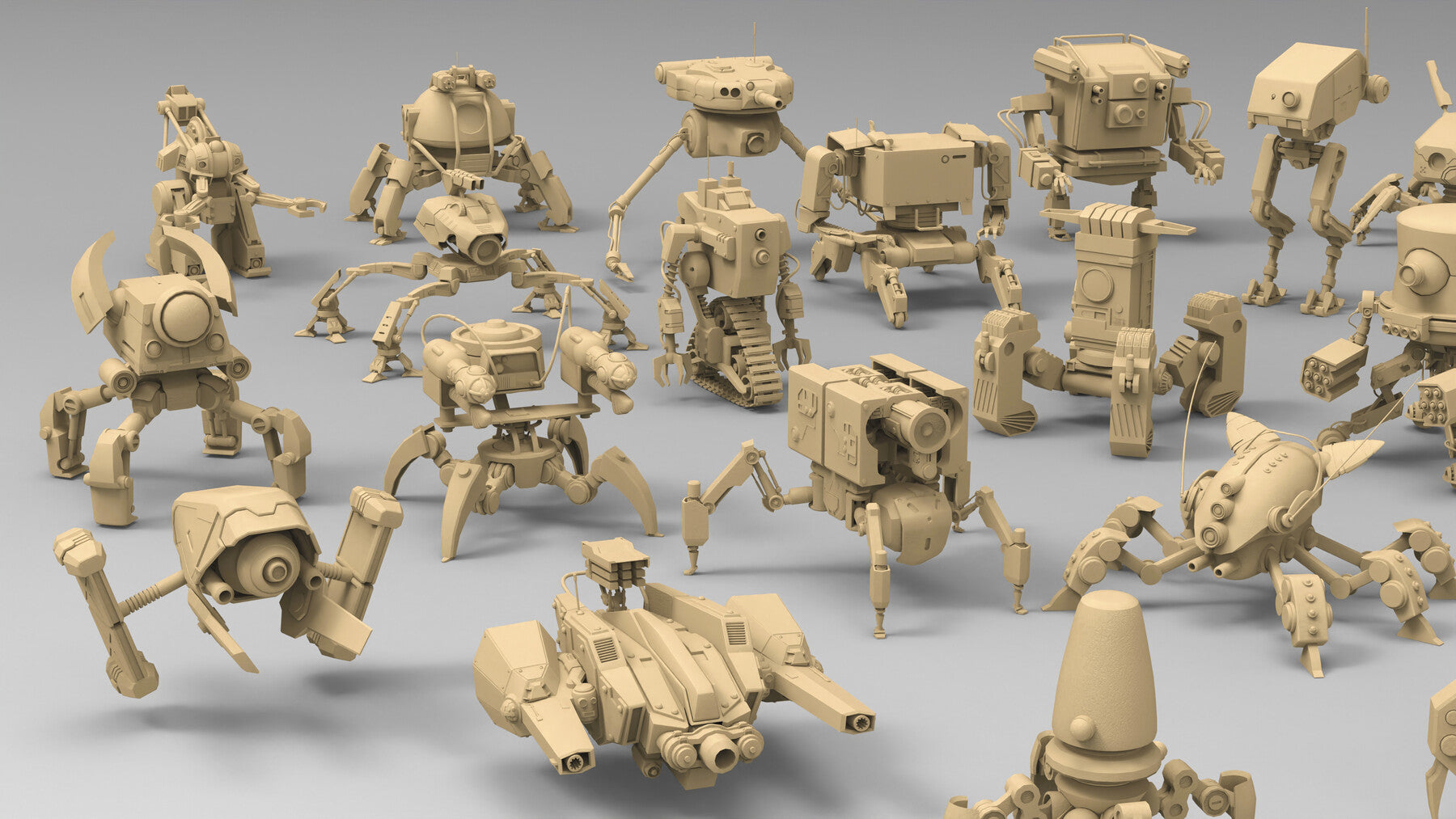 25 basemesh robot collection 3