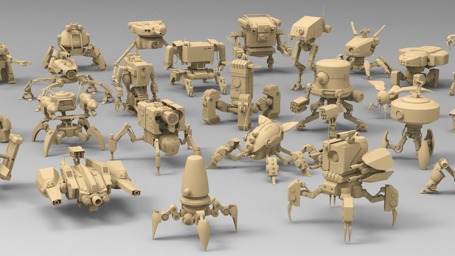 25 basemesh robot collection 3