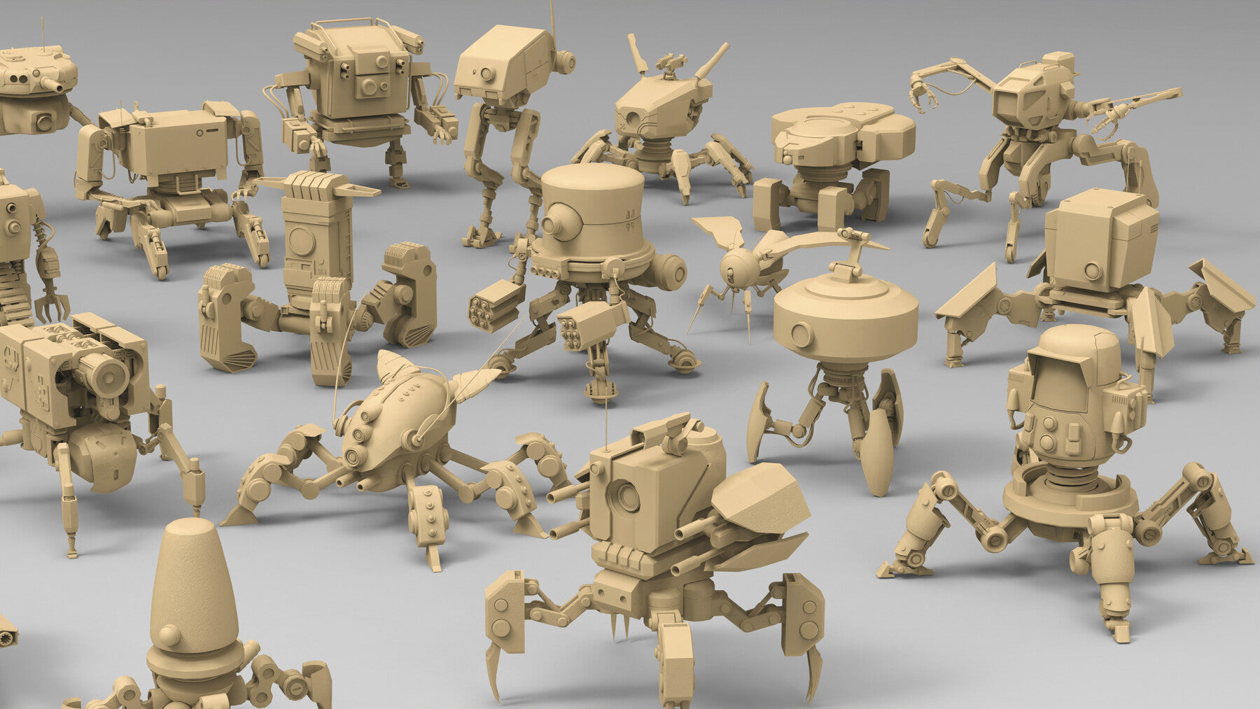 25 basemesh robot collection 3