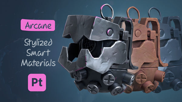 Stylized Smart And Base Materials | Arcane Style