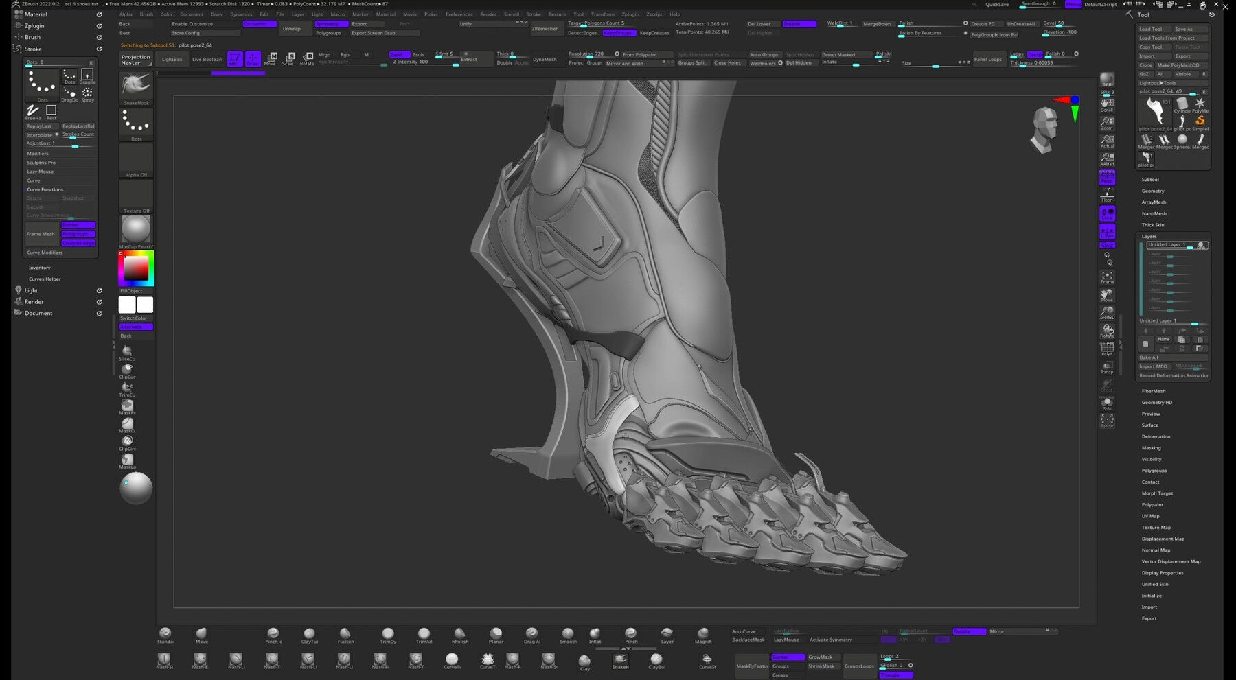 How To Design Hard Surface in Zbrush