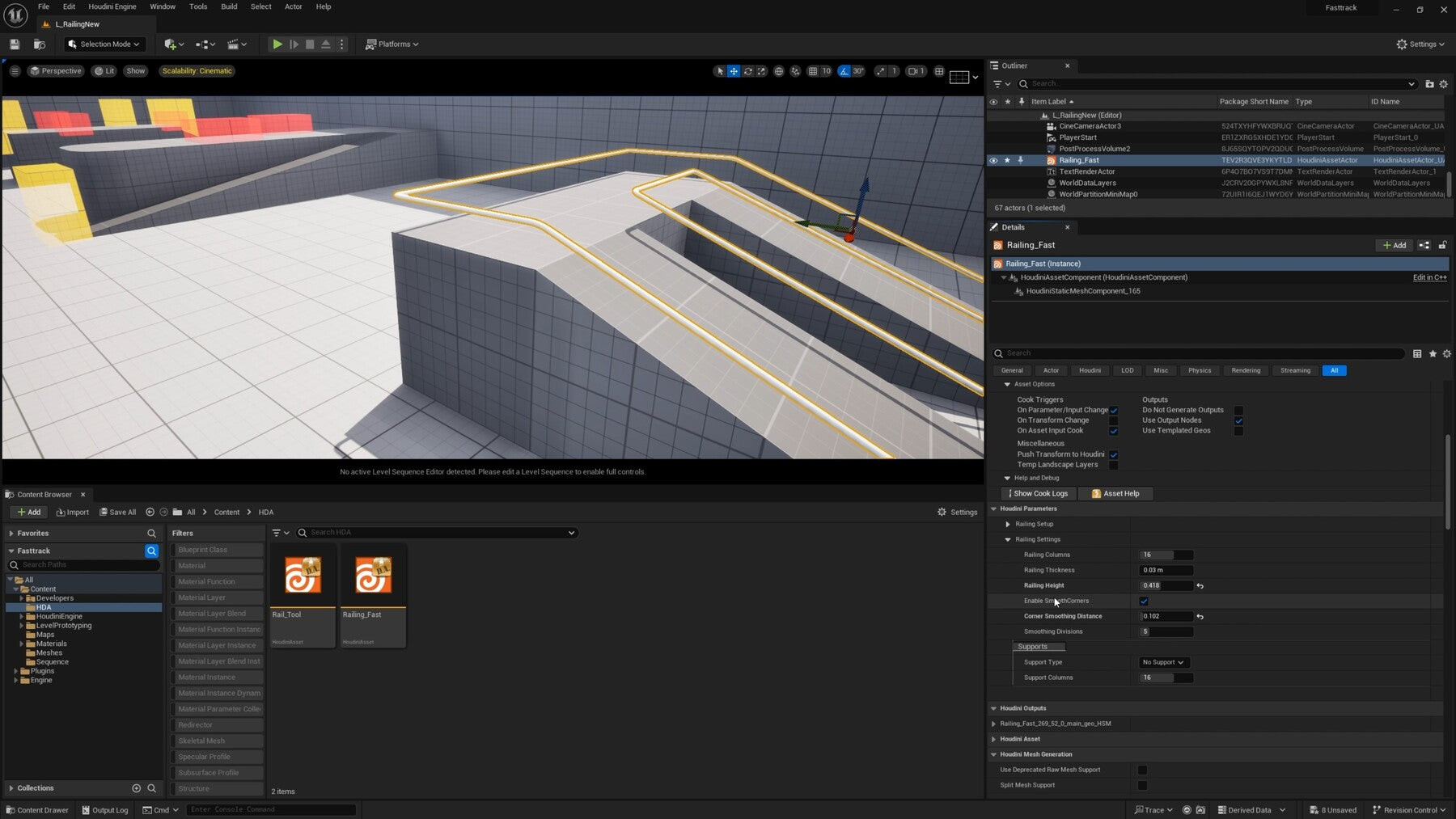 Creating Art Tools Using Houdini & Unreal Engine 5