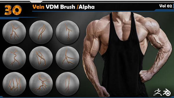 Vein VDM Brush /Alpha Vol 02