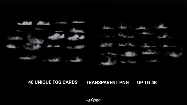 Fog Kit - Collection of High Resolution Fog/Mist Cards for your environments