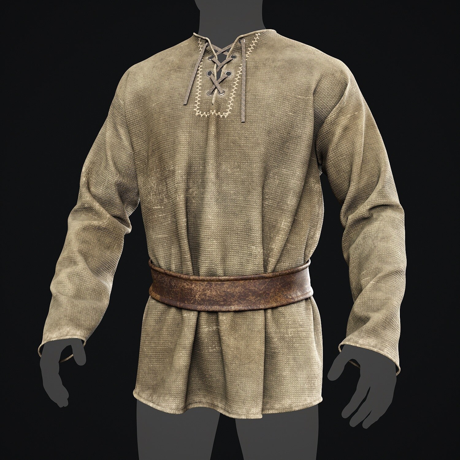 3D Medieval clothes Fbx+ Obj+ Zprj +4K PBR textures