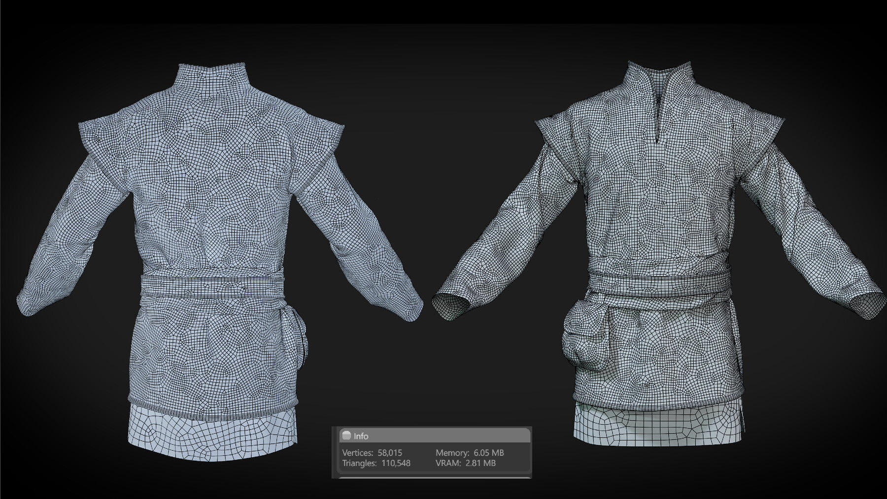 3D Medieval clothes Fbx+ Obj+ Zprj +4K PBR textures