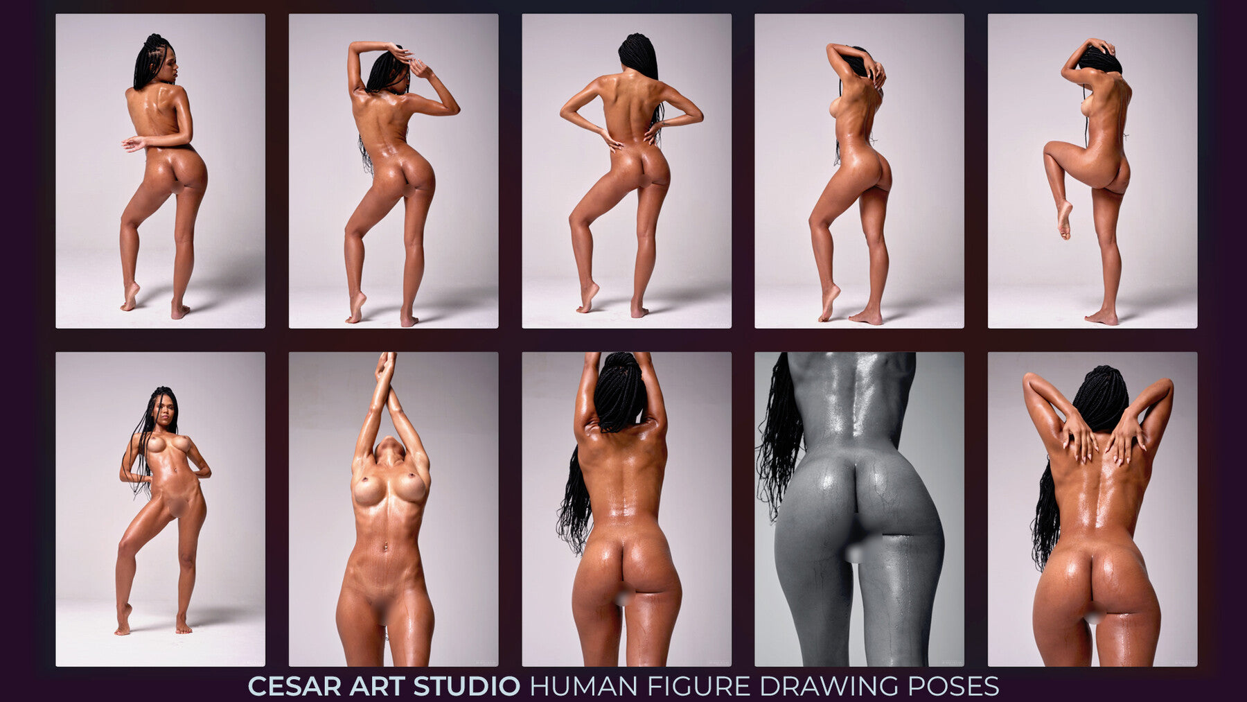 600+ Female Figure Poses - Nath Liquid Essence