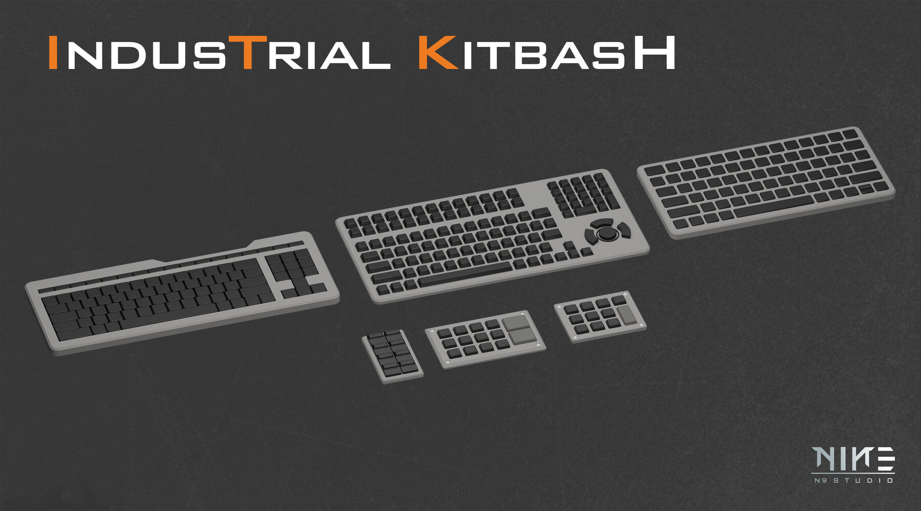 industrial Kitbash-V3- Control panel details