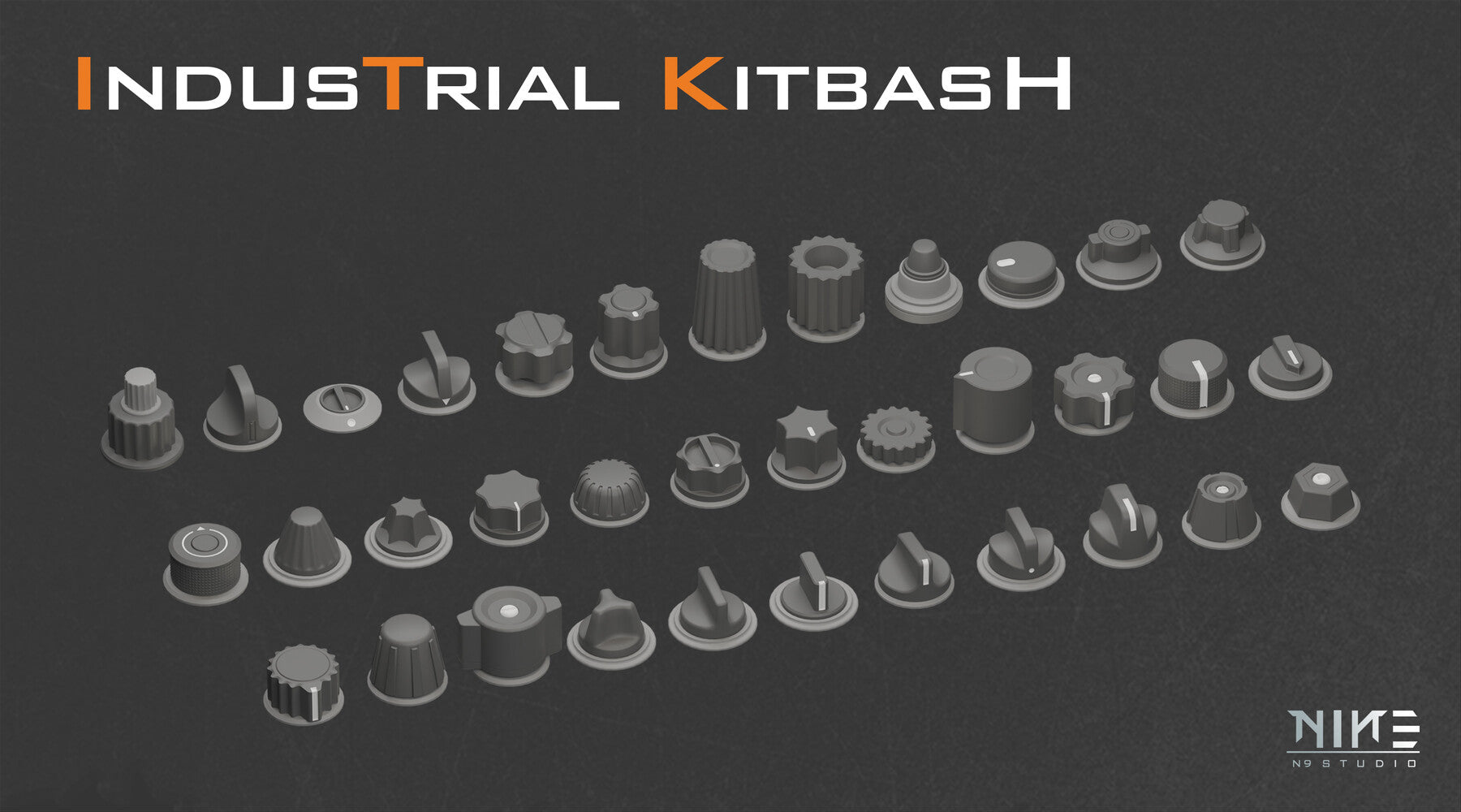 industrial Kitbash-V3- Control panel details