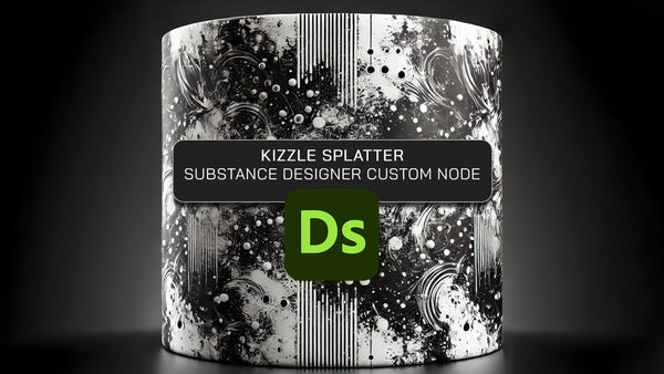 Substance Designer | Lightweight Kizzle Splatter