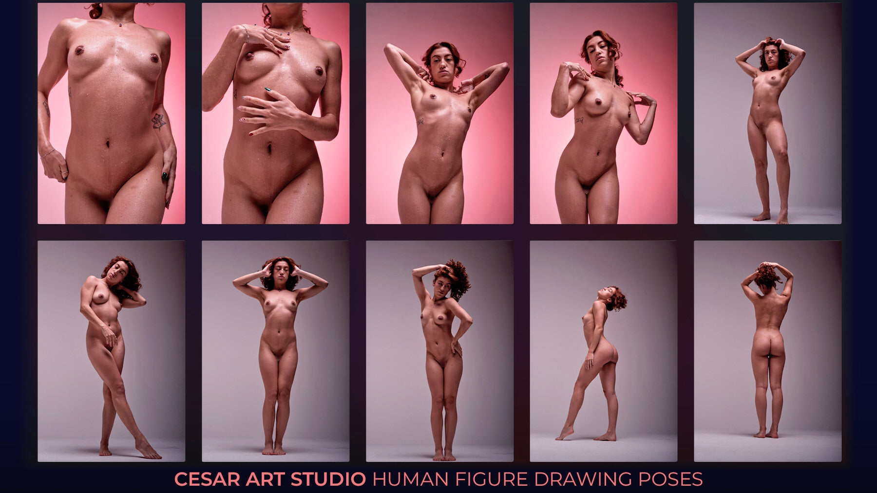 700+ Female Figure Poses - Carol's Rain & Grace