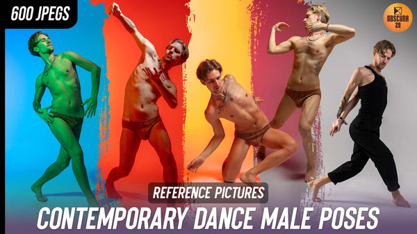 660 Contemporary Dance Male Poses