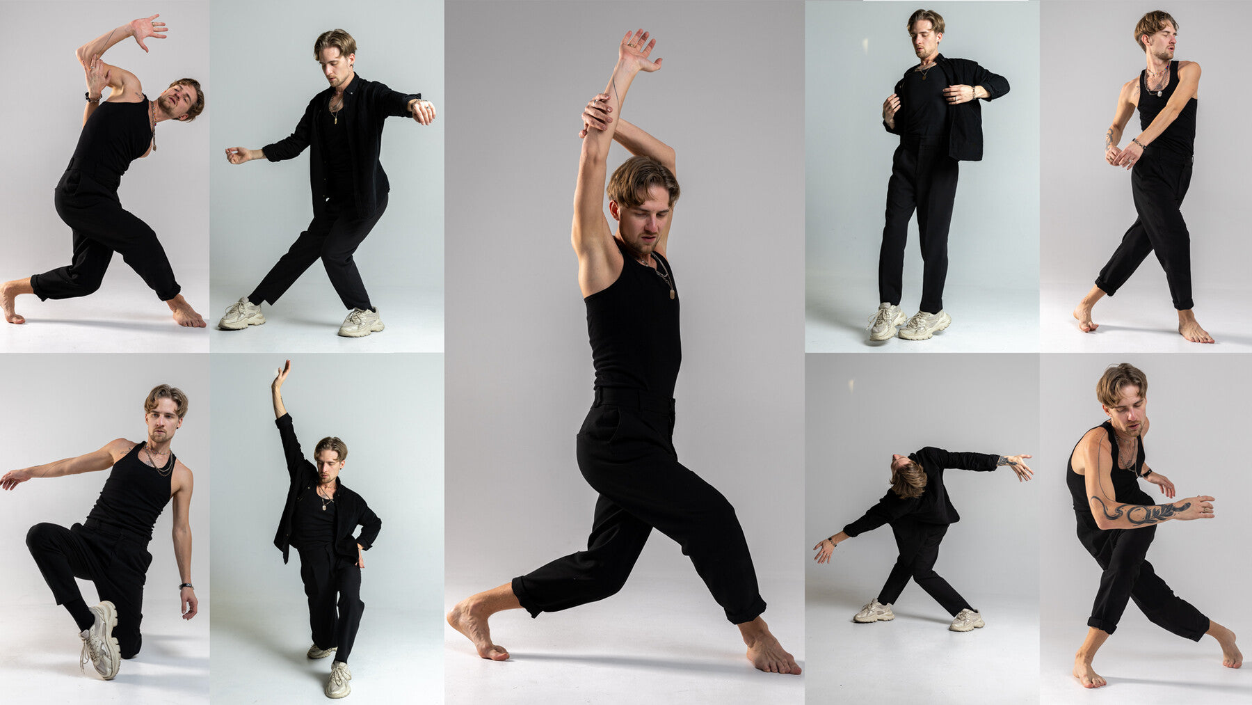 660 Contemporary Dance Male Poses