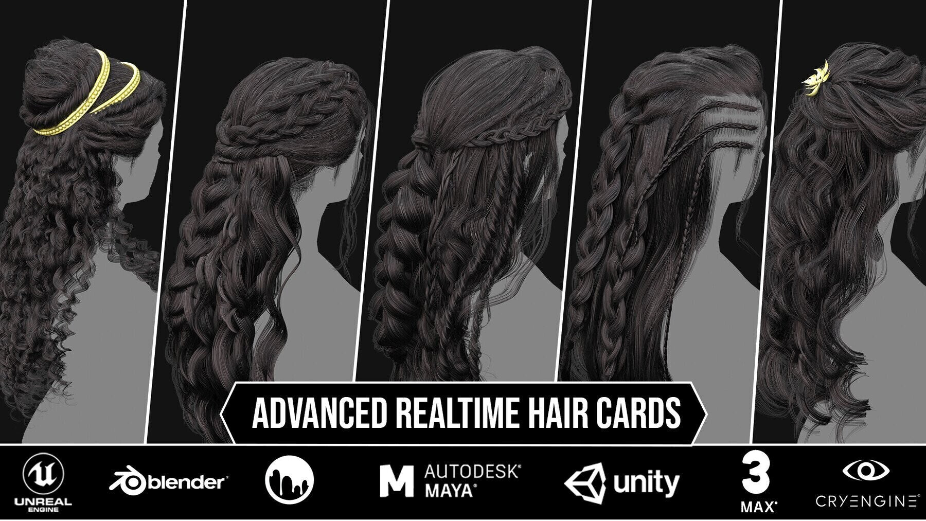 Alma Studio - 130 Hair Cards - 90% Discount Ends Today