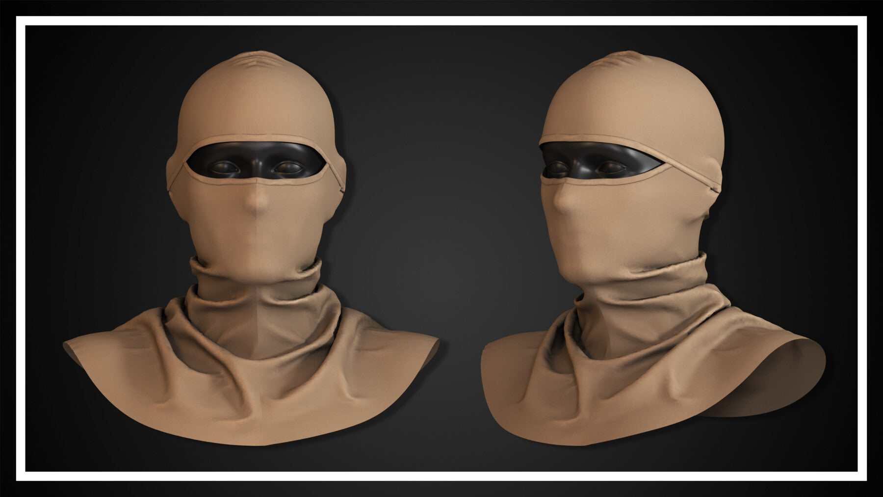 15 FACE MASK (CLO3D, MD PROJECTS+OBJ+FBX)