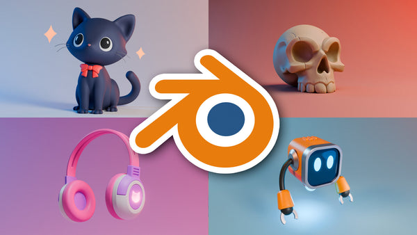 Blender 3D for Beginners: Complete Modeling & Texturing guide