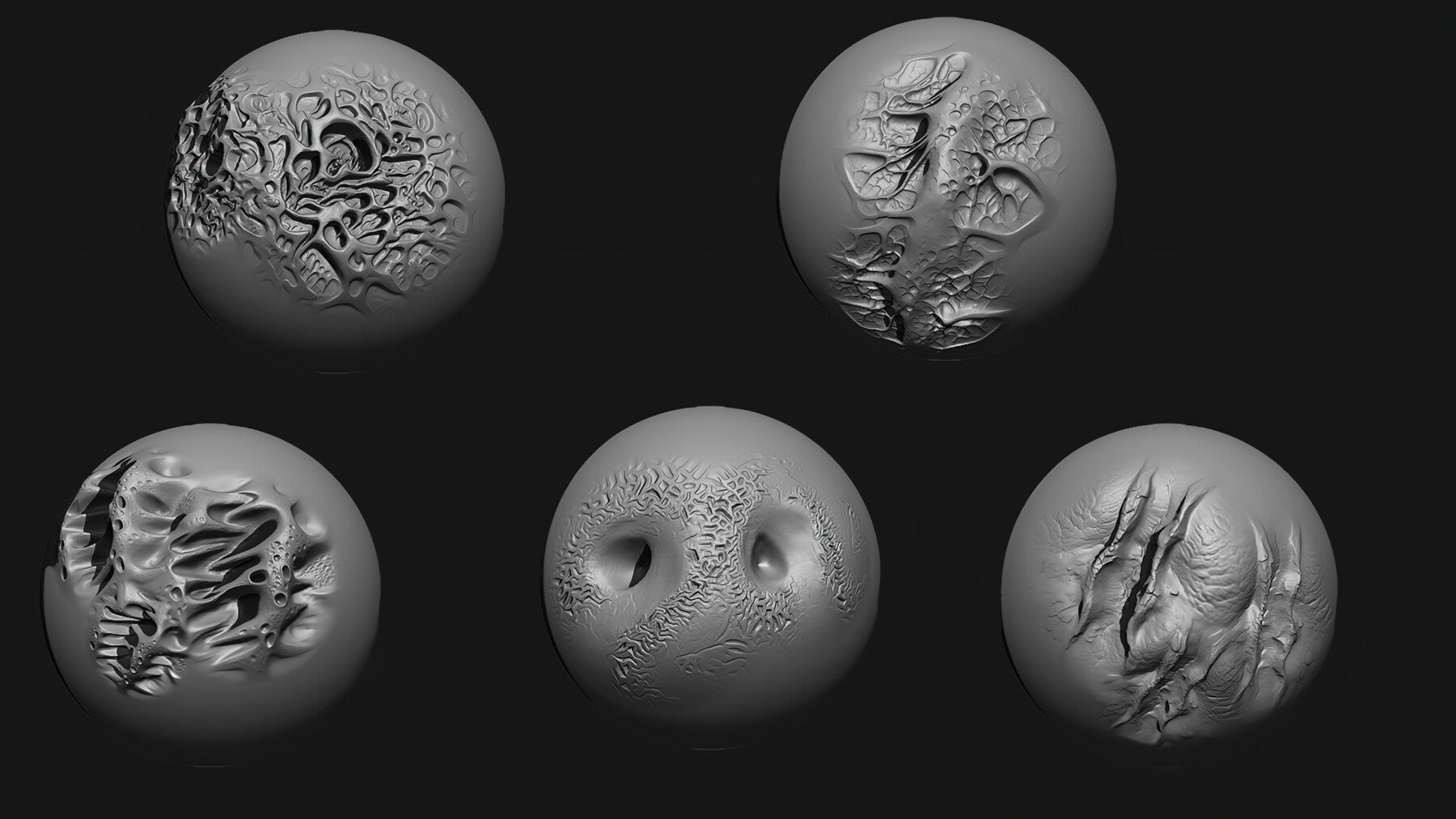 Beksinski's Haunting Textures for ZBrush – Volume 9