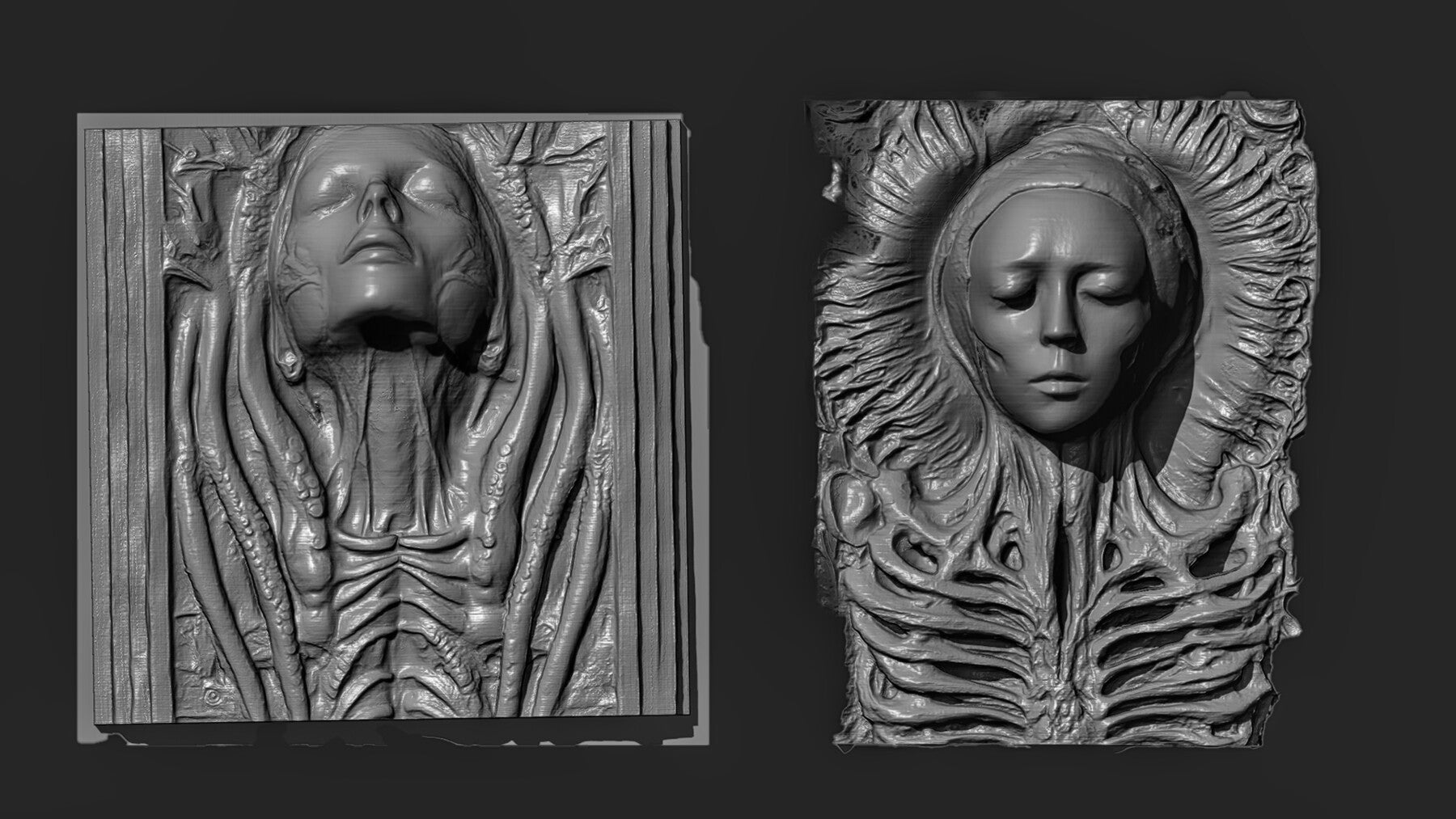 Beksinski's Haunting Textures for ZBrush – Volume 9