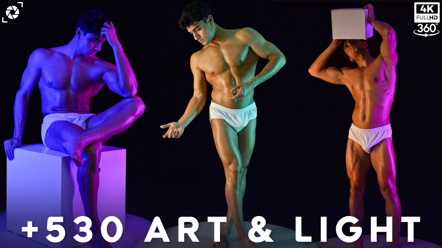 +530 Art & Light Pose Reference Pictures - Vol 02