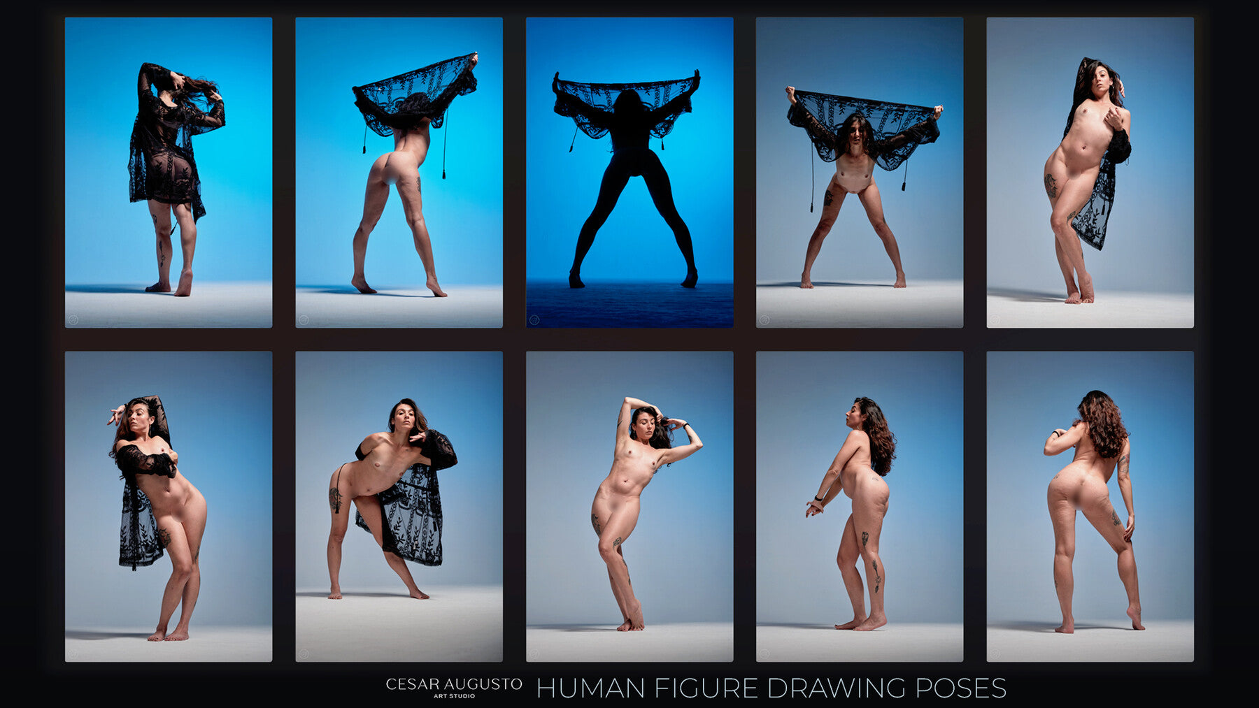 400+ Female Figure Poses - Thay Bold Serenity