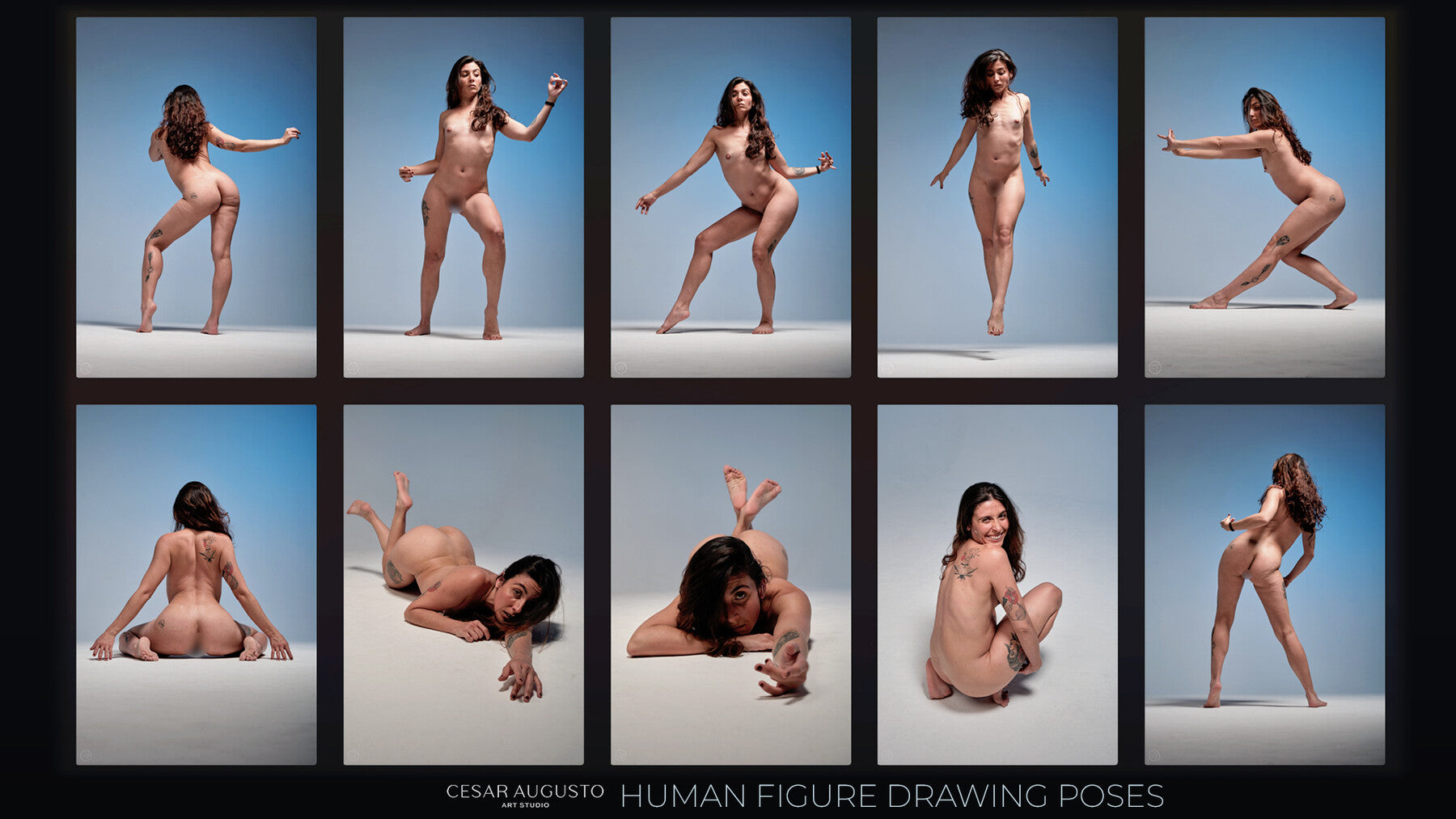 400+ Female Figure Poses - Thay Bold Serenity