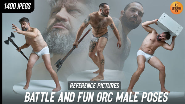 1400 Battle and Fun Orc Poses