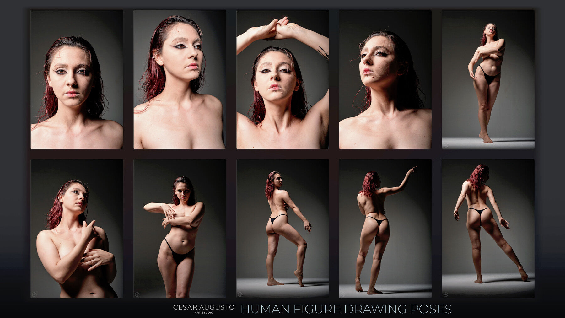 700+ Female Figure Poses - Anne Christmas Spice