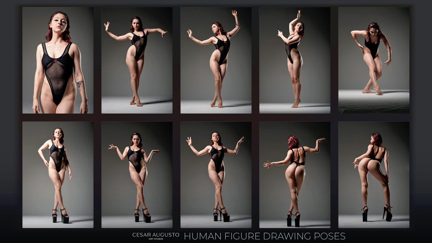 700+ Female Figure Poses - Anne Christmas Spice