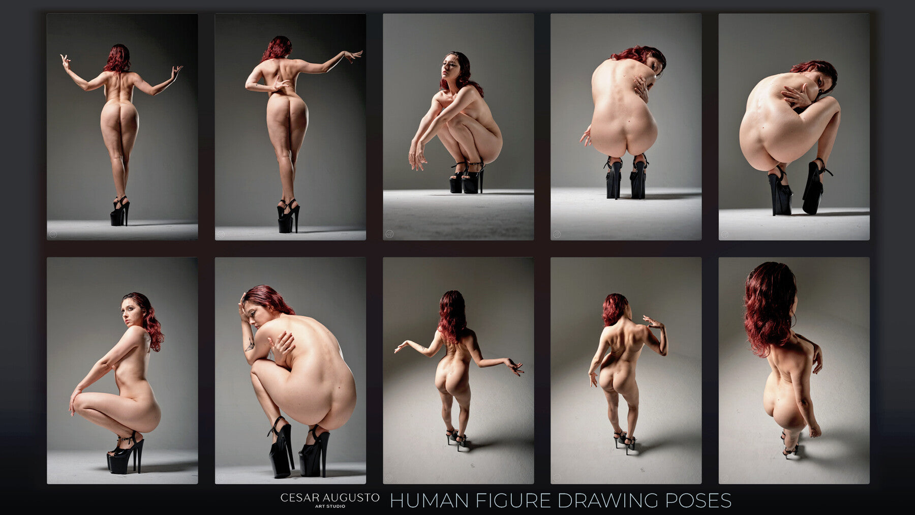 700+ Female Figure Poses - Anne Christmas Spice