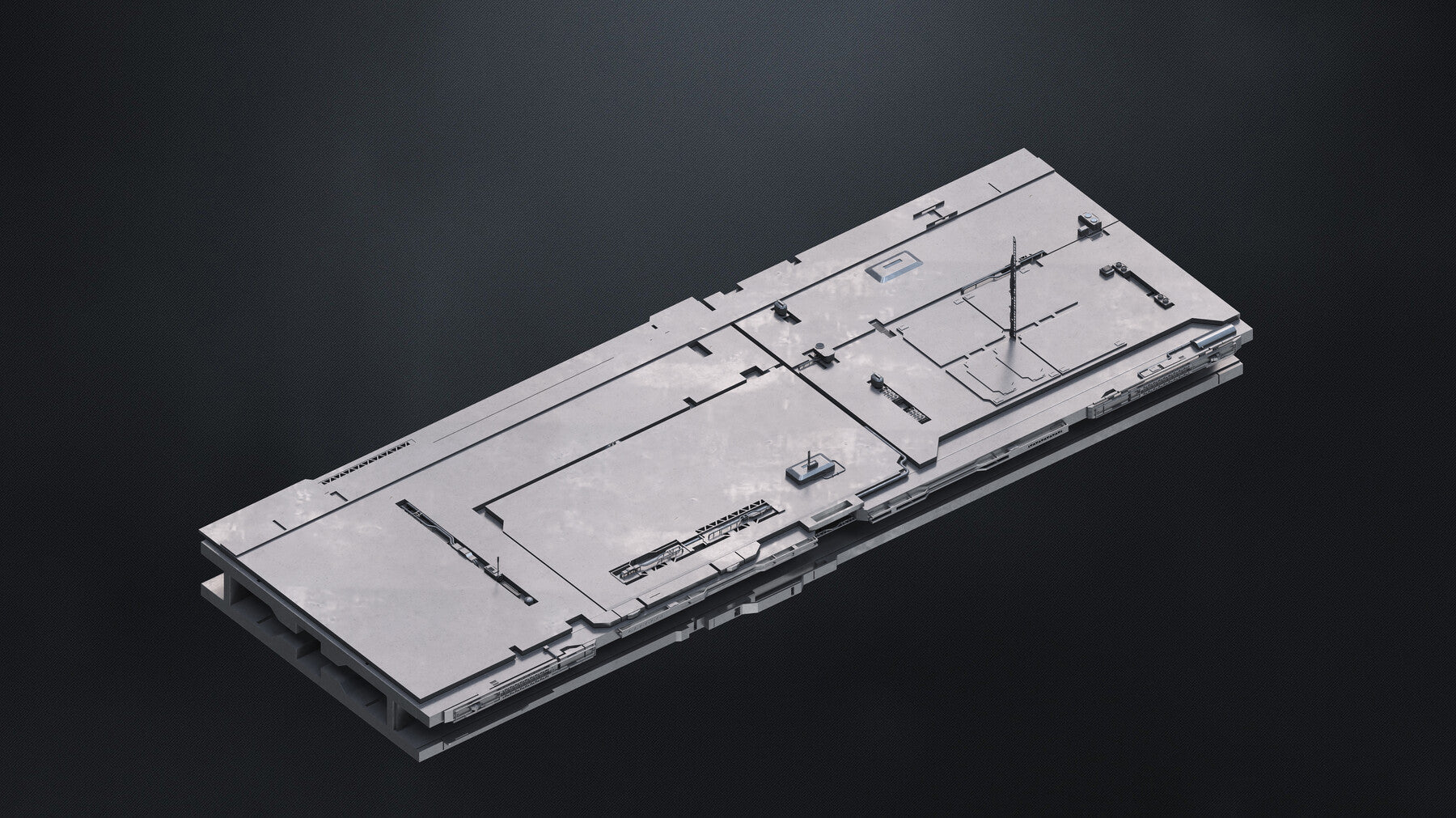 25 SUB-D Megascale Architectural Kitbash Elements Vol I