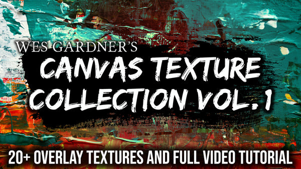 Wes Gardner's Canvas Texture Collection Vol. 1