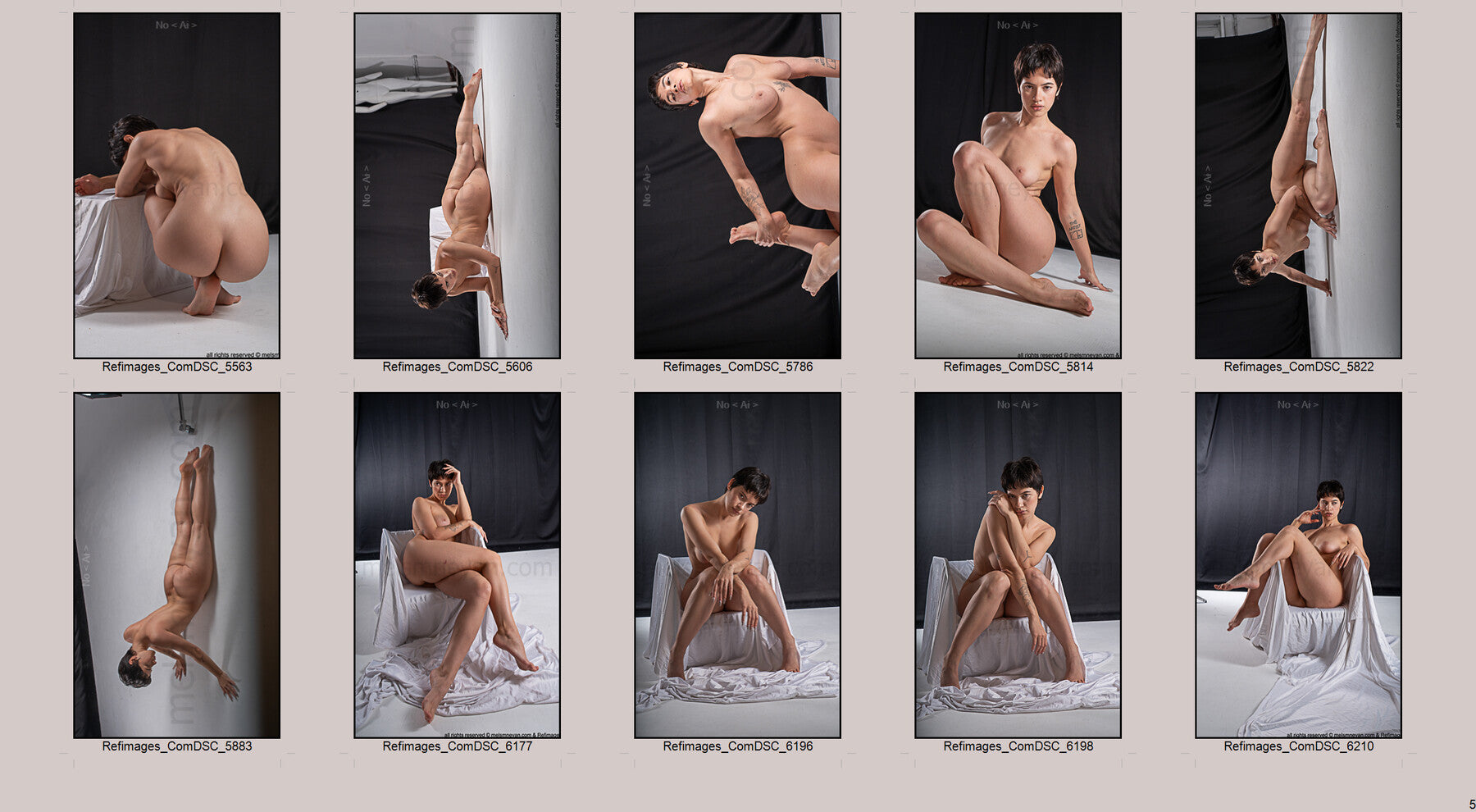 Contours of Grace: Essential Pose Collection [2000+Reference Images]