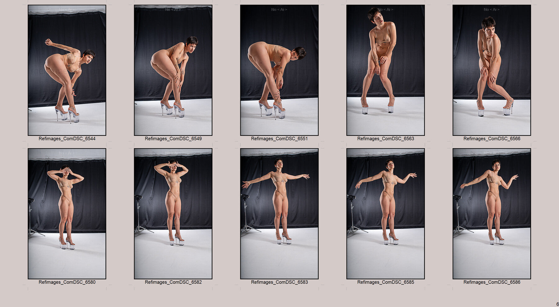 Contours of Grace: Essential Pose Collection [2000+Reference Images]