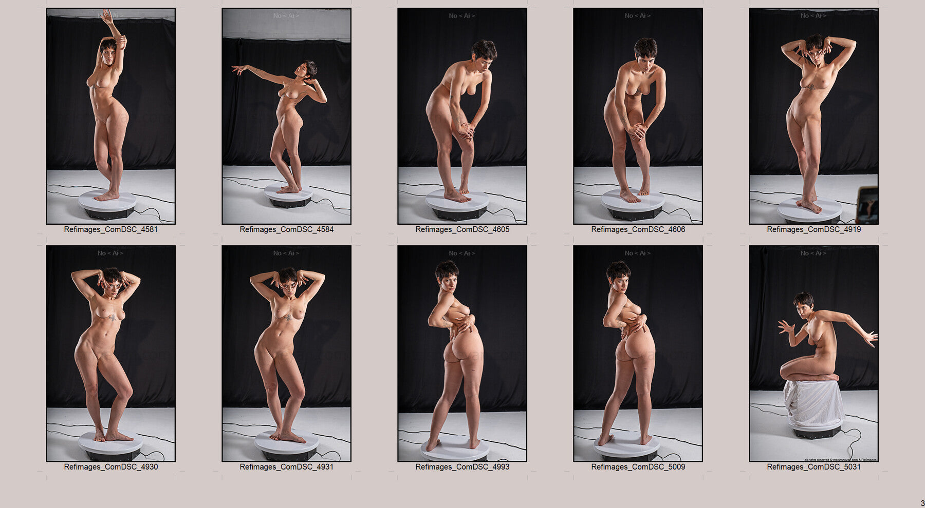 Contours of Grace: Essential Pose Collection [2000+Reference Images]