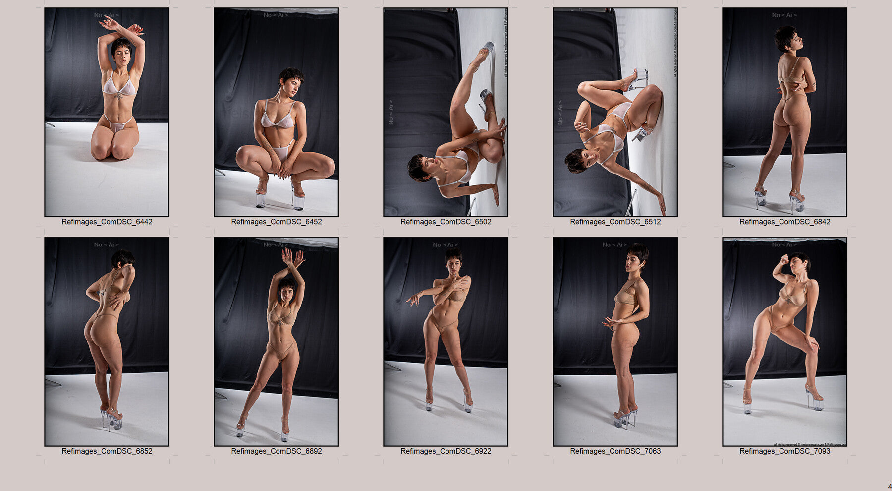 Contours of Grace: Practice Pose Collection II [1600+Reference Images]