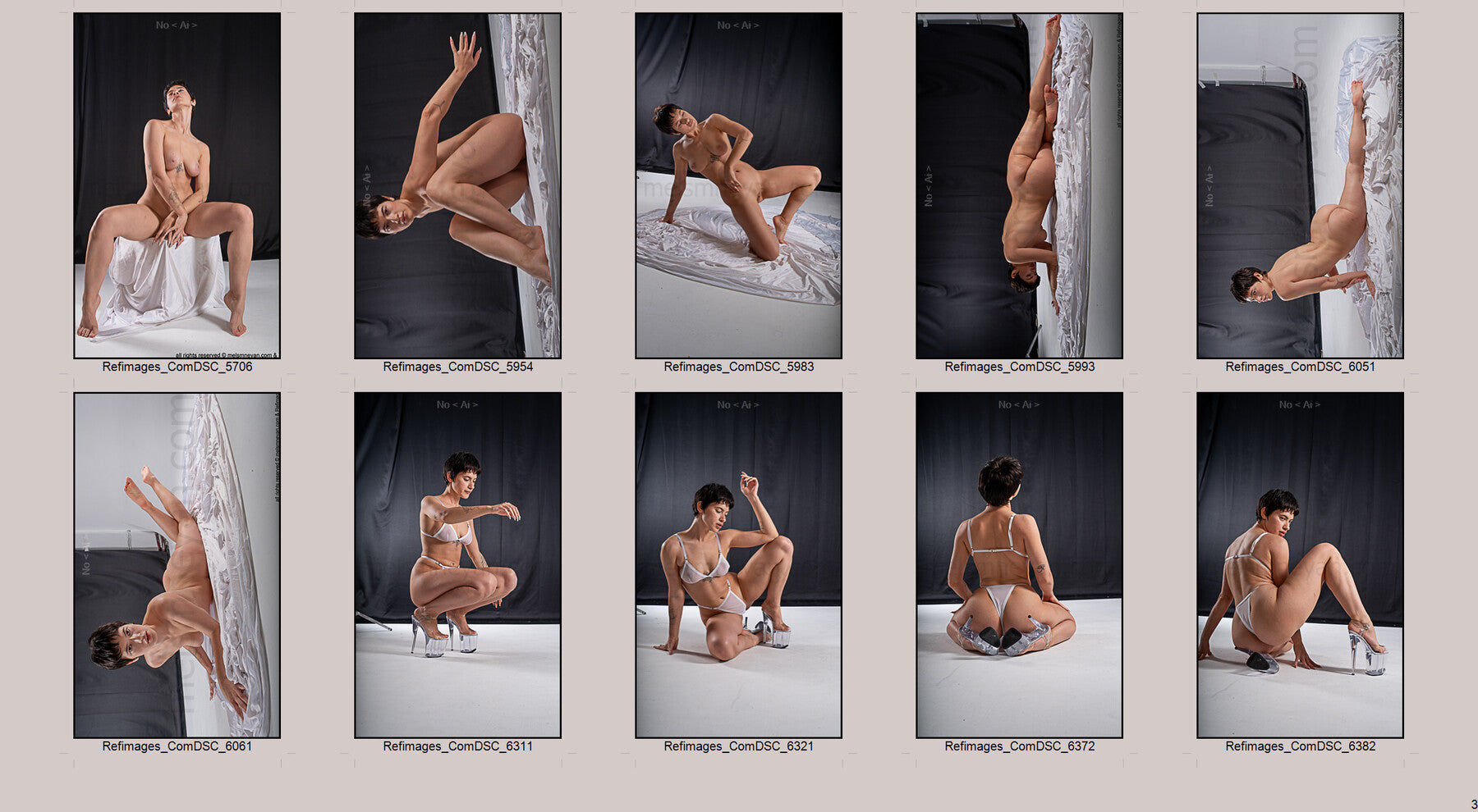 Contours of Grace: Practice Pose Collection II [1600+Reference Images]